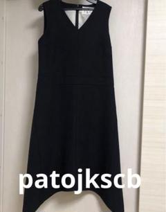 patojkscb ウェーブメント　変形　ワンピース　ネイビー　レディース
