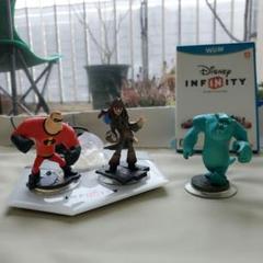 Wii Uソフト(ディズニーインフィニティ+フィギュア３体)