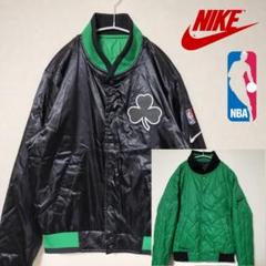 NIKEナイキリバーシブルボンバージャケットMA-1 XXL NIKE - NIKE ナイキ ビッグスウォッシュ リバーシブルボンバー
