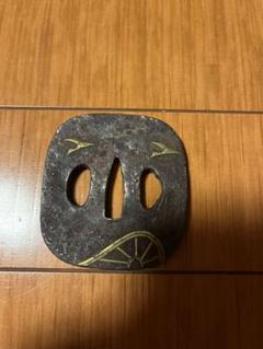 金属製 鍔 二羽の鳥 車輪デザイン 金属製 鍔 二羽の鳥 車輪デザイン - メルカリ