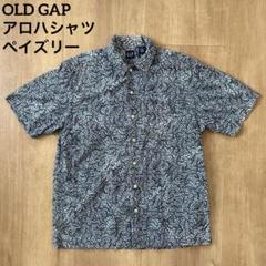 【状態良好】OLD GAP アロハシャツ 半袖　ペイズリー　バンダナ