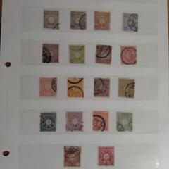 銭単位切手 (激レア) 1900年~08年 支那字入り菊切手 9種セット 普通切手,菊切手 | 趣味の切手専門店・マルメイト
