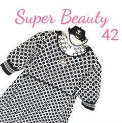 ✨新品極美42✨定価¥22000❣✨夏〜まるでリカちゃん✨セレブ