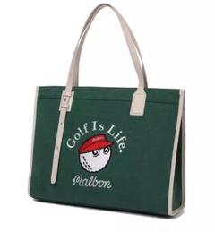 MALBON ゴルフ大容量トートバッグ 男女兼用 ショルダー付き