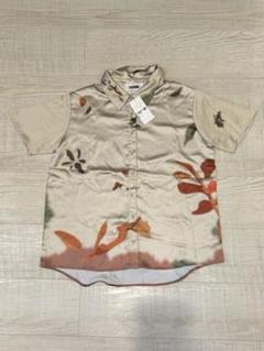 2美品！ヴィアヴァンダ2wayリネン100%麻ギャザートップス茶
