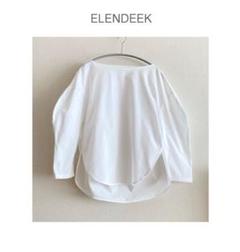 ELENDEEK エレンディーク バルーンパフアシンメトリーブラウス - メルカリ