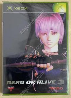 デッド オア アライブ 3【新品未開封・xbox日本版】