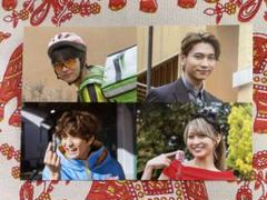 仮面ライダーストア 映画 ガヴ ポストカード ショウマ4人　【限定】
