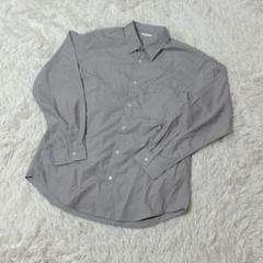 【c5286】✨美品✨UNIQLO シャツ　長袖　グレー