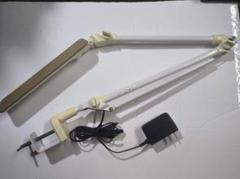 USED品★コイズミ LEDアームライト オーク木目柄 PCL-315NA