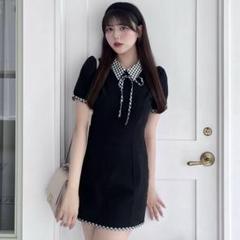 【即日発送⭕️・未開封】　OLIVE des OLIVE　ミニワンピース セール】ノースリーブシャツミニワンピース（ワンピース