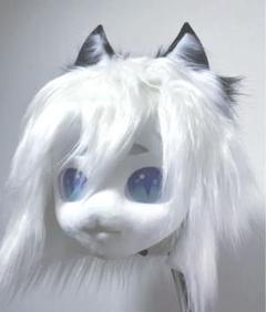 ケモノ着ぐるみ用 ふわふわ襟 ホワイト Amazon.co.jp: 着ぐるみ ケモノ 着ぐるみ ファースーツ マスク