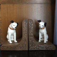 ビクター犬 ニッパー君 陶器製ブックエンド m58033679330_1.jpg?1675930910
