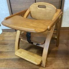 人気✨️ 大和屋 アーチ 木製ローチェアⅢ ローチェア3 ライトブラウン