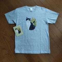 フェリシモ　猫　イラスト　 Tシャツ　М　猫部のサムネイル