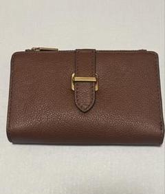 【未使用】Fossil フォッシル ベネディクト 革製二つ折り財布 黒 レザー FOSSIL 財布 フォッシル 二つ折り財布 メンズ レザー ブラック