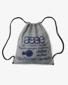 【新品】aeae ナップサック　ジムサック　チェック　ブラウン 新品】aeae ナップサック ジムサック チェック ブラウン - メルカリ