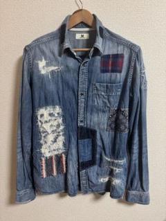 TAKUYA∞ 着用 着 シャツ デニム BURNOUT バーンアウトの通販 by