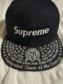 Supreme ベースボールキャップ ブラック 7 1/2