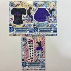 アイカツカード ロリブラックパフTシャツ　袋入り　激レア アイカツカード ロリブラックパフTシャツ 袋入り 激レア - メルカリ
