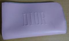Dior ノベルティポーチ グレー系 試供品用ポーチ（使用感あり）のサムネイル