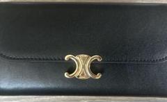 CELINE 長財布　新品同様 新品同様‼️ セリーヌ CELINE 財布 長財布 バイカラー ラウンド