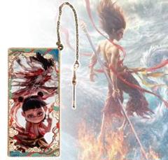 映画『ナタ2魔童の大暴れ』 初日公開限定特典カードセット(キラ10枚) ナタ2 哪吒 魔童鬧海 魔童の大暴れ 映画特典 トレカ4枚 敖丙