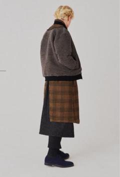 AMOK アモク 20aw チェックコンビコート AMOK アモク 20aw チェックコンビコート