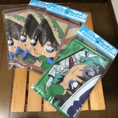 新品グリーンダカラ名探偵コナンコラボクールタオル4点怪盗キッド蘭