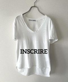 最終値下げ！INSCRIRE ホワイト 半袖Tシャツ