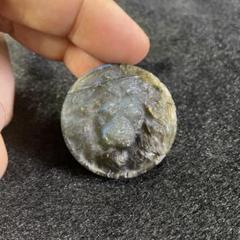 ラブラドライト　ライオン彫刻　約30g