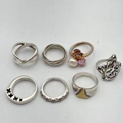 2025年最新】シルバーリング まとめ売りの人気アイテム - メルカリ