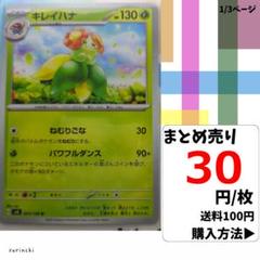 (残4) 1枚 キレイハナ 003 sv3 30円×枚
