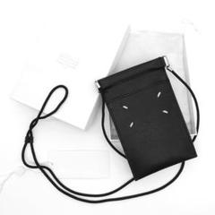 正規品 メゾンマルジェラ スマホポーチ ショルダーレザー コンパクト 男女兼用 楽天市場】Maison Margiela メゾンマルジェラ レザーポシェット