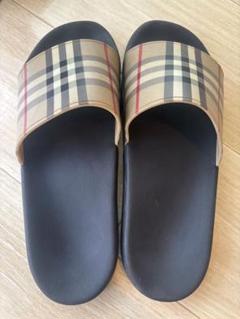 Burberry チェック柄 スライドサンダル