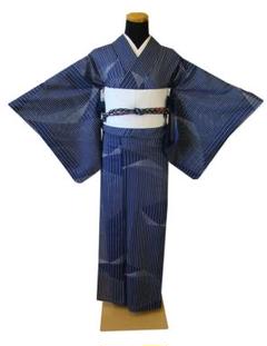 美品 正絹 縦縞 小紋 着物 I-3 1c2d1c7acd72dfc4b1adca950f6018