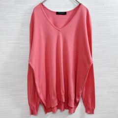 UNITED ARROWS セーター　ピンク　コットン　綿　シルク　絹