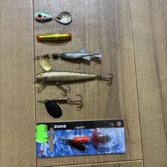 超メルカリ市限定値下げ中 羽根モノ　ルアーセット　4個セット 超メルカリ市限定値下げ中 羽根モノ ルアーセット 4個セット