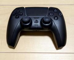 【美品】PS5 純正コントローラー DualSense ミッドナイトブラック