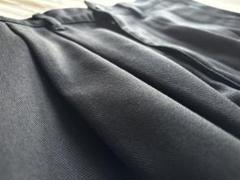 黒ワイドショートパンツ ブラック無地 Sサイズ e.tautz イートウツのサムネイル