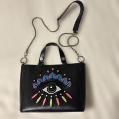 KENZO 目のモチーフ ショルダーバッグ 黒のサムネイル