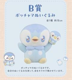 【新品未開封】一番くじ ポケピース ポッチャマとヒバニーのぬいぐるみセット 一番くじ ポケピース 〜“PEACE”な夜のひととき～｜一番くじ