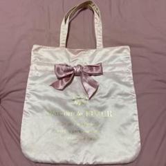 Maison de FLEUR　メゾンドフルール　トートバック　リボン　ピンク