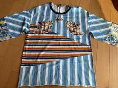 ドルチェアンドガッバーナ エンジェルパッチワークストライプTシャツ 50