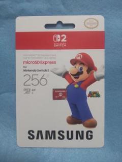 Switch2 Samsung microSD Express 256GB