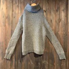 希少 美品 ワイズ 上質 カシミヤ デザイン タートルネック ハイネック ニット 希少 美品 ワイズ 上質 カシミヤ デザイン タートルネック