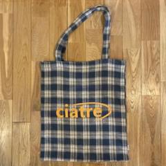 ciatreトートバッグ ciatre check tote bag 2024 | ciatre