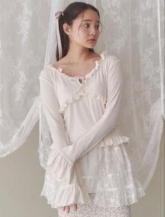 未開封完売品メリージェニー長袖トップスアイボリー