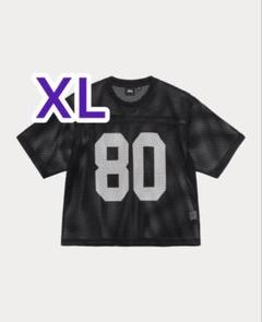 STUSSY TEAM JERSEY 80 ステューシー ブラック メッシュ - メルカリ