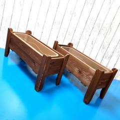 No7130【チーク】ラティス付き ミニ ウッドプランターとNo2051脚長2台 楽天市場】WOODPRO 送料無料の組立キット プランター付き